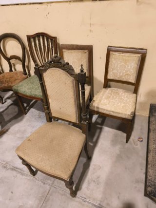 Regalo Lote Muebles Antiguos, libros, cuadros.urge