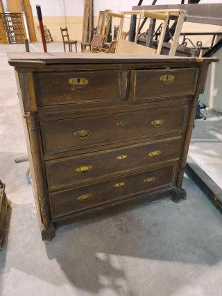 Regalo Lote Muebles Antiguos, libros, cuadros.urge