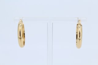 Pendientes Aro Pequeños Gruesos Oro 18K.R:03-00209