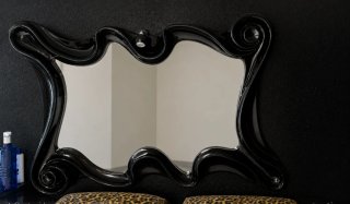 Espejo Negro Decorativo