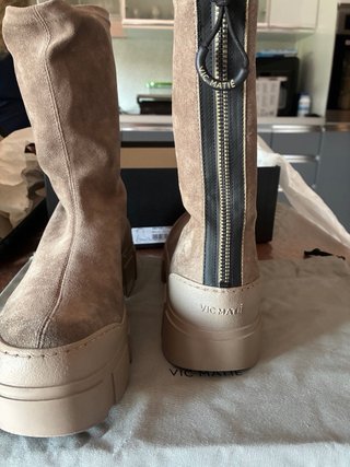 Stivali Vic Matié beige n.37