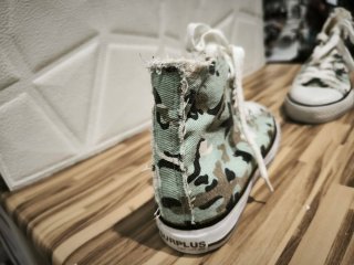 Sneakers  Camuflaje Raw Vintage