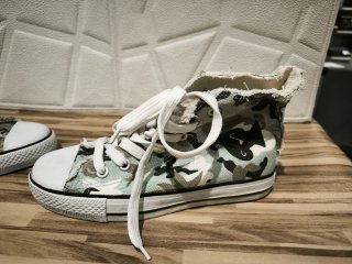 Sneakers  Camuflaje Raw Vintage