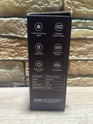 Quitapelusas Eléctrico Recargable MinVix 10.000rpm