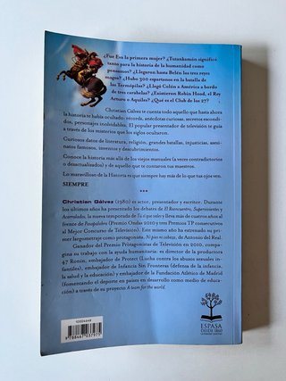 Libro lectura Que la historia te acompañe.