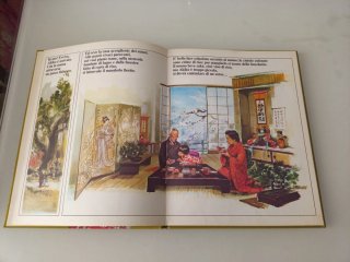 Akiko la giapponesina di Caneva illustrato Molino