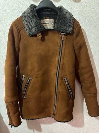 Chaqueta Pull&Bear Marrón Talla S