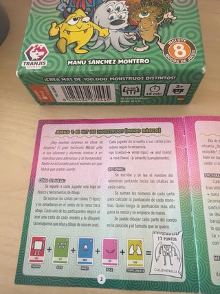 Juego de mesa Monster Kit
