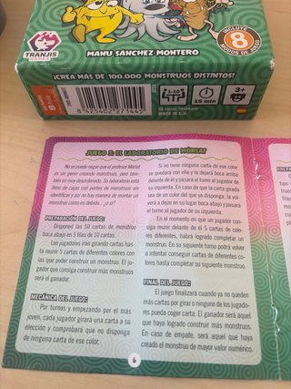 Juego de mesa Monster Kit