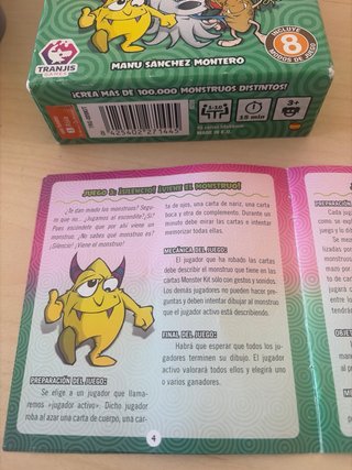 Juego de mesa Monster Kit