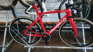 Pinarello Paris Bicicleta de Carretera Roja
