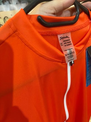 Maillot Spiuk Talla M Naranja