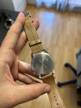 Reloj Quiksilver Marrón y Plateado
