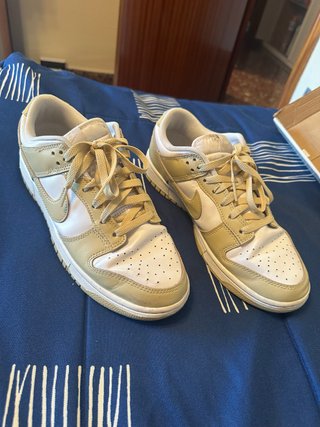 Nike Dunk Beige/Blanco Talla 42.5