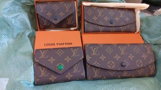 Portafoglio Louis Vuitton Monogram Marrone