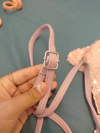 Bolso gatito lentejuelas niña.