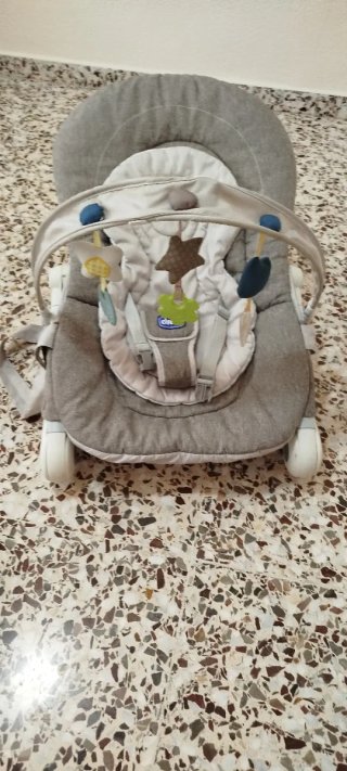 Hamaquita bebé gris