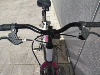 Bicicleta Infantil niña 20 Rosa/Blanca