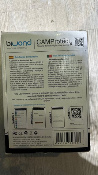 Cámara de Seguridad biwond CAMProtect 19812