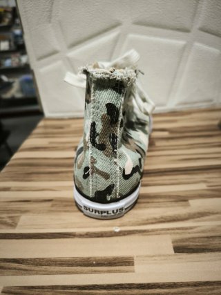Sneakers Camuflaje Raw Vintage