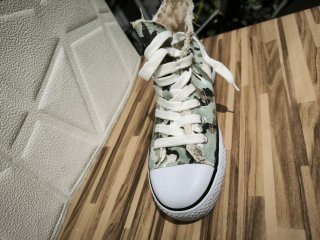 Sneakers Camuflaje Raw Vintage