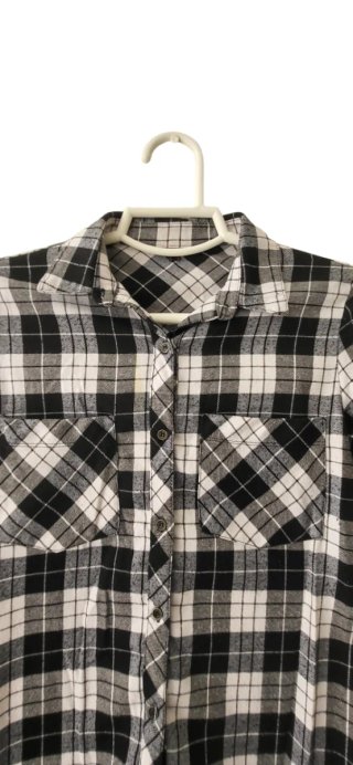 Camisa de cuadros mujer