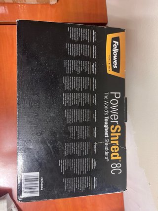 Destructora Papel Fellowes PowerShred 8C