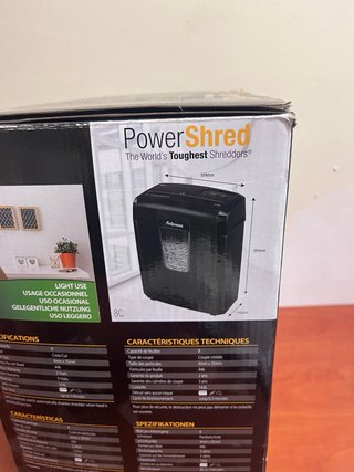 Destructora Papel Fellowes PowerShred 8C