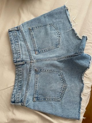 Shorts vaqueros desgastados