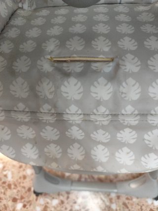 Trona Chicco gris con estampado