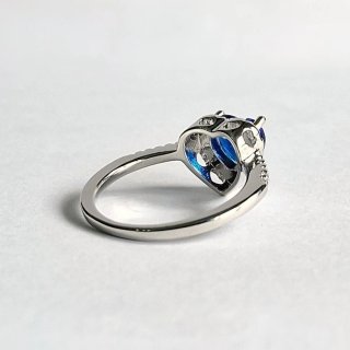 Anillo "Corazón Azul".