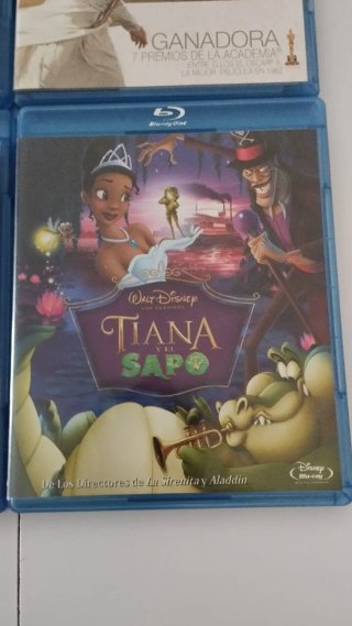 Blu-ray Tiana y el Sapo Disney Clásicos
