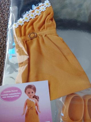 Vestido Nancy Asimétrico con Margaritas