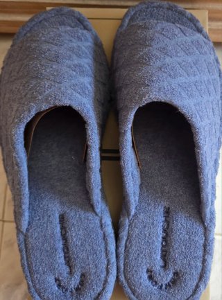 Zapatillas de casa Latouche Confort T40 azul