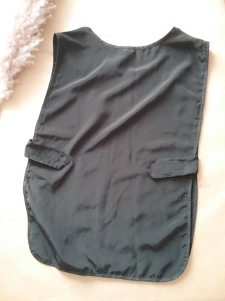 Delantal peluquería Lendan velcro y bolsillo