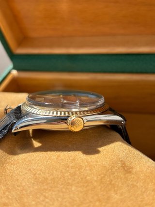 Rolex datejust dos tonos