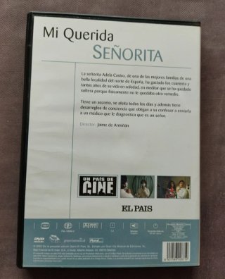 DVD "Mi querida Señorita".