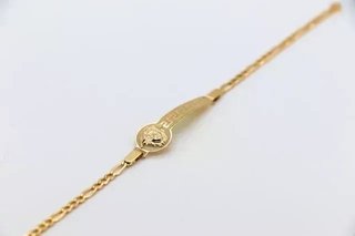 Pulsera Oro Medusa 18k.