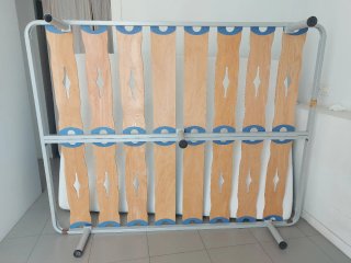 Somier Lama RELAX con patas 150x190 cm