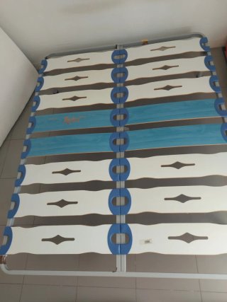 Somier Lama RELAX con patas 150x190 cm