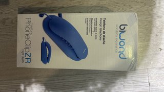 Teléfono fijo biwond PhoneClipZR azul