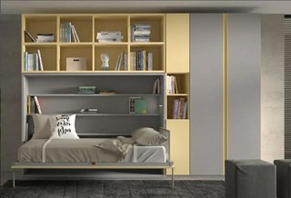 COMPOSICIÓN CON CAMA abatible vertical K2 de matr