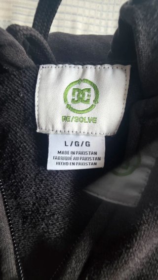 Sudadera DC Shoes Negra Talla L y pantalón