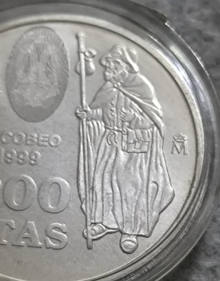 Plata. España 1999. 2000 Pesetas