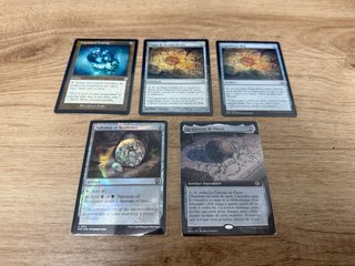 Lote 5 Artefactos MTG
