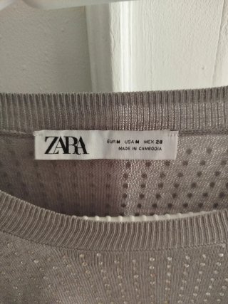 Jersey fino elegante ZARA. TM. con brillos
