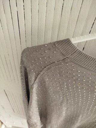 Jersey fino elegante ZARA. TM. con brillos