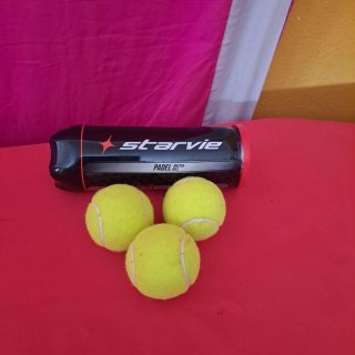 Lote 3 pelotas pádel Starvie Master