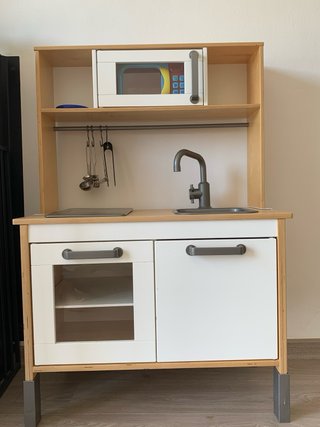 Cocina Infantil Ikea Madera y Metal