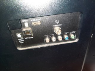 TV 43" PHILIPS Negra